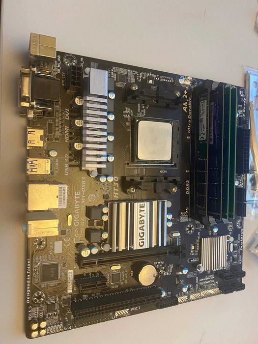 AMD FX-8320E + Motherboard + 32Gb DDR3
