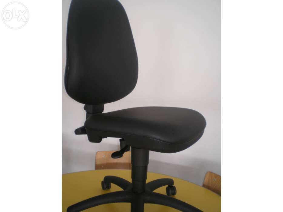 Cadeira rodada em semi-pele " Nova"