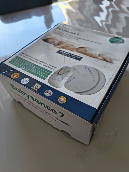 Monitor oddechu Babysense 7 – kompletny zestaw, wysyłka