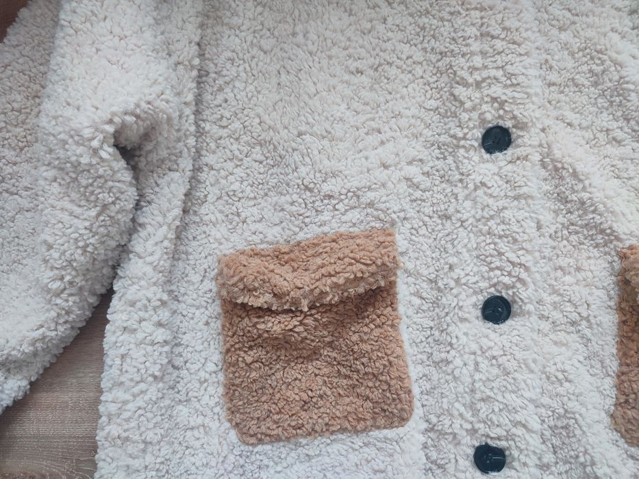 Kurtka baranek plus size