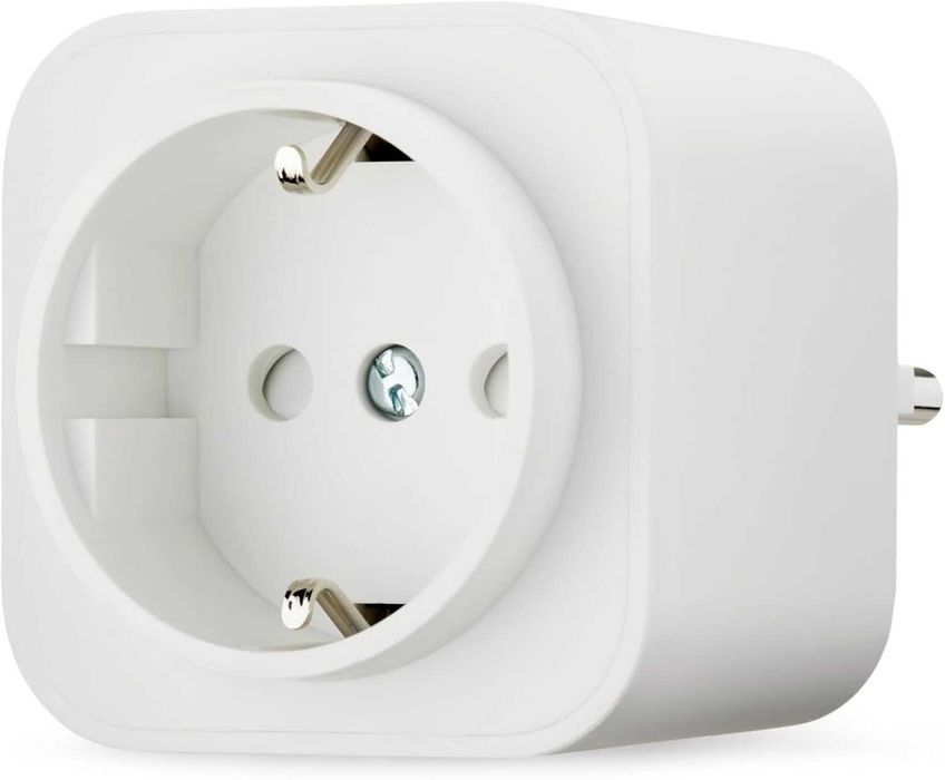 Amazon Basics Inteligentne gniazdo Wi-Fi do gniazd UE kompatybilne z Alexą