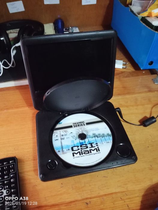 Leitor DVD portátil Denver