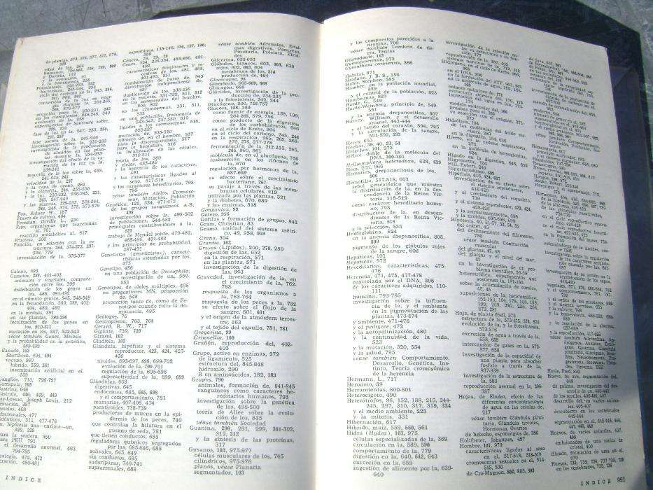 Livro manual enciclopedia em espanhol ciência biológicas