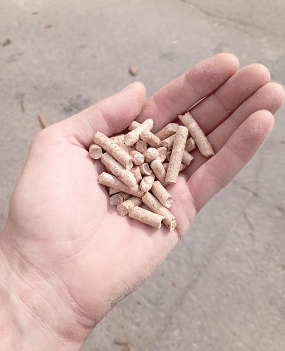 Пеллети А1, паливні гранули Pellets соснові 6мм від виробника