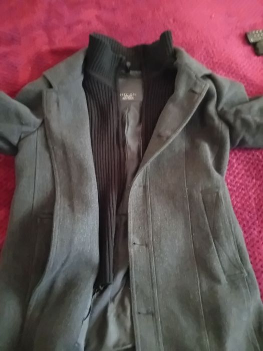 Casaco cinza da Zara Man tamanho M em óptimo estado