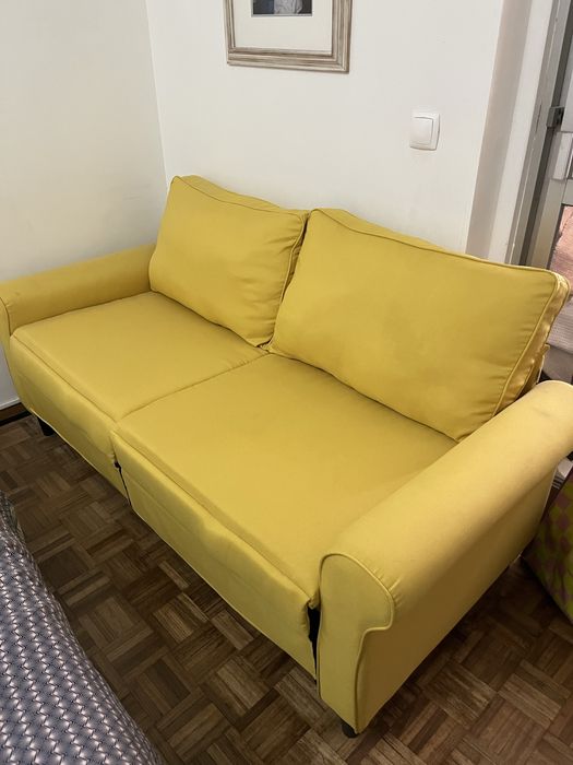 Sofá Cor Amarelo