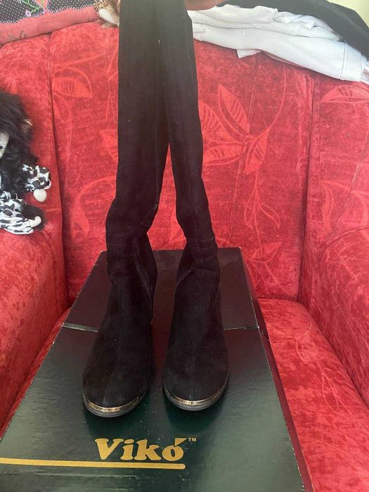 замшевые сапоги Viko
