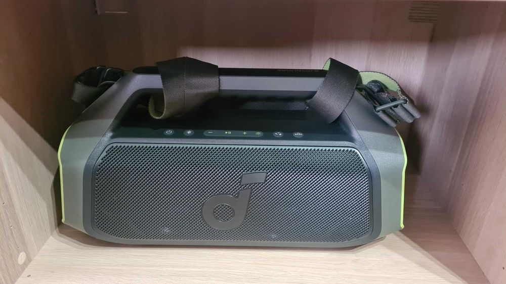 Coluna bluetooth soundcore boom plus 2 140w bass