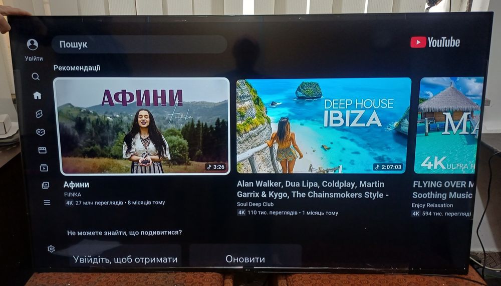 Телевізор LG 65 дюймів 65UT73006LA Smart TV 4K Bluetooth телевизор