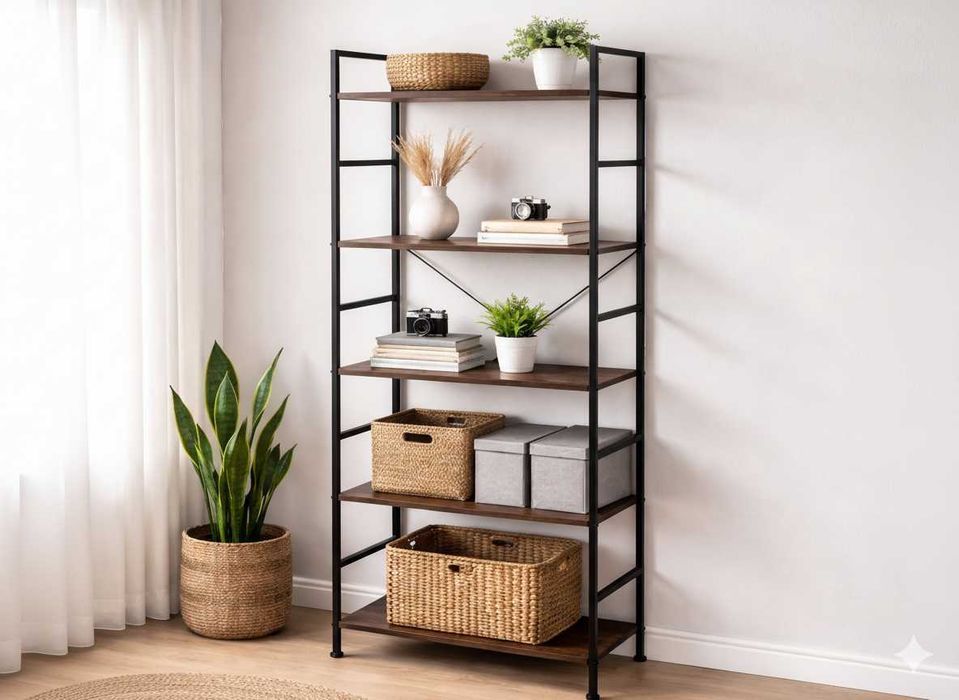 NOWY Regał Na Książki Loft Metalowy Loftowy Szafka Półka Półki OKAZJA