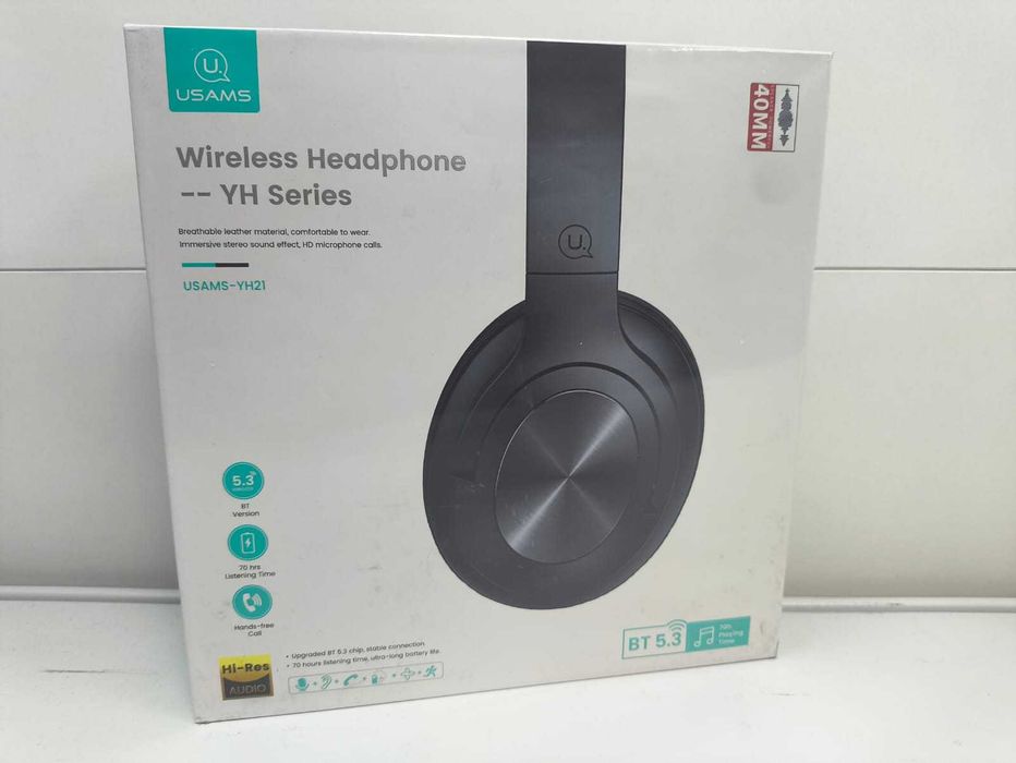 USAMS Słuchawki Bluetooth 5.3 nauszne US-YH Series GW FV Sklep