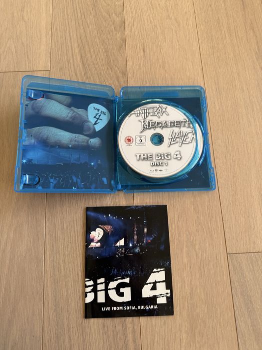 The Big 4 Blu Ray, Metallica, Slayer, Megadeth, Antrax