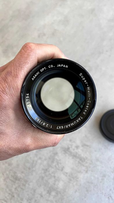 LENTE 150 mm f/2.8 ASAHI Pentax 67