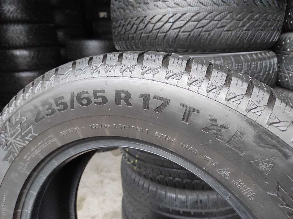 Continental Ice Contact 2 SUV 235/65r17 108T Extra Load 2шт, 5-5,5мм, M+S