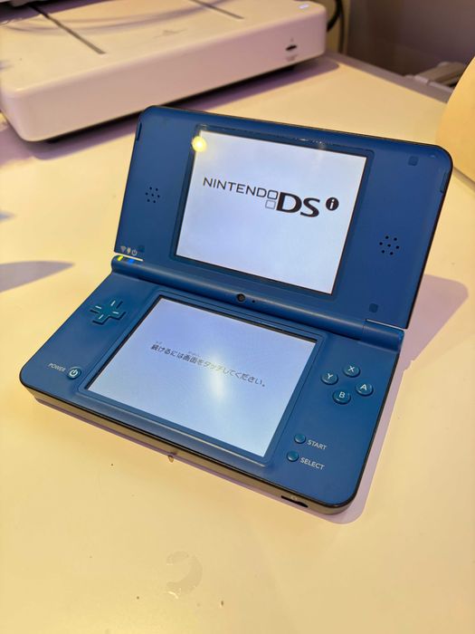 Konsola Nintendo DSi XL niebieska używana CFW TwilightMenu / SD 32gb
