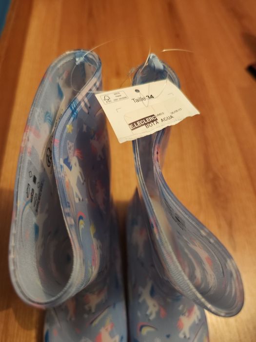 Bota água unicórnio de criança