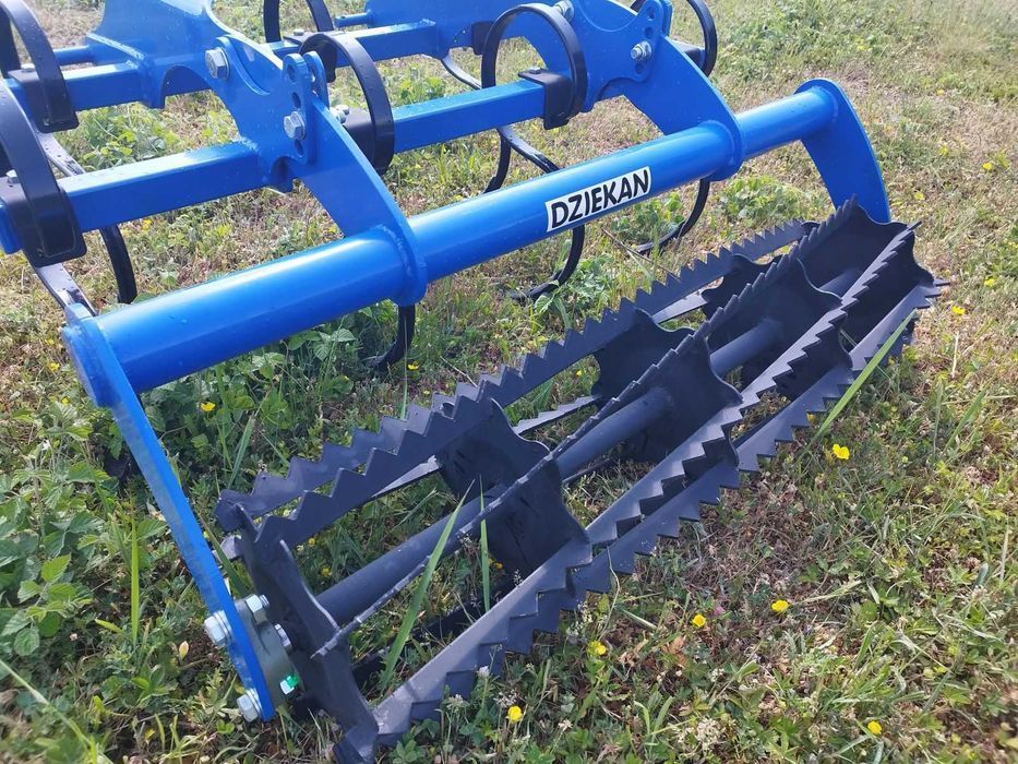 MINI Kultywator 1,2m - 1,9m Agregat Uprawowy Z Wałkiem Strunowym