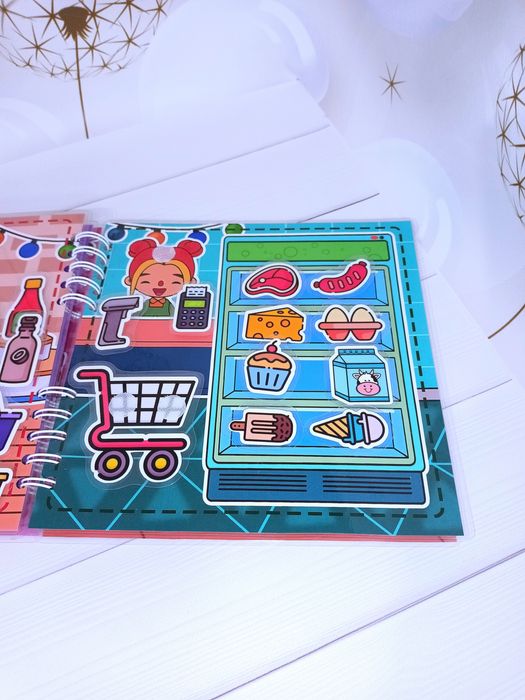 Альбом на липучках "ТокаБока веселий шопінг"