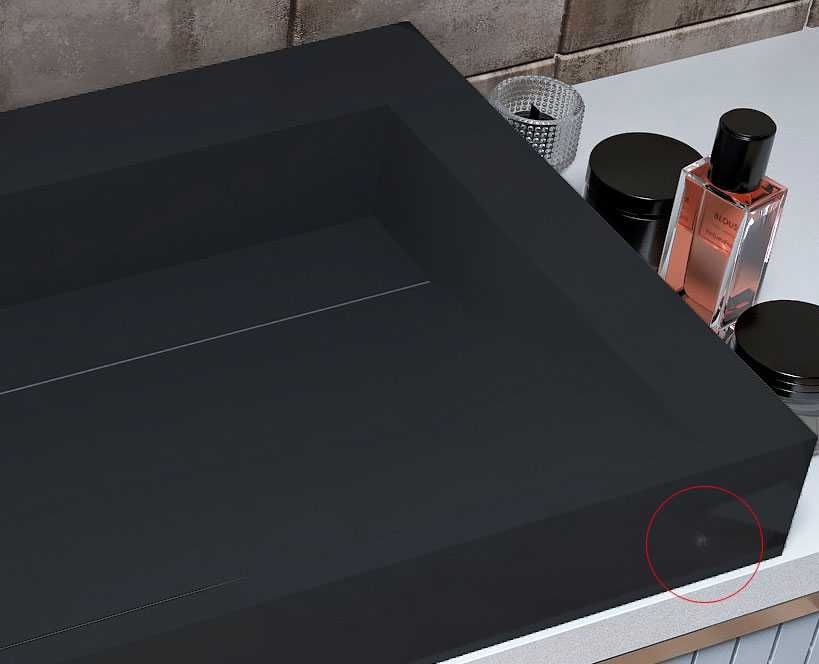 Уцінена Раковина, Умивальник, Luxor Kraft 80, Найнижча Ціна!