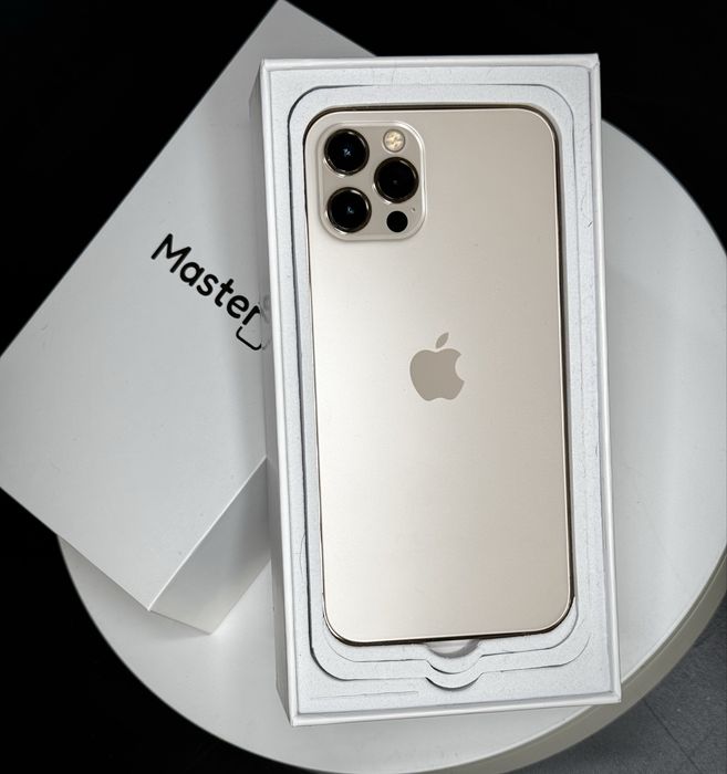 Iphone 12 Pro 256gb gold jak nowy bateria 100% 6msc gwarancji