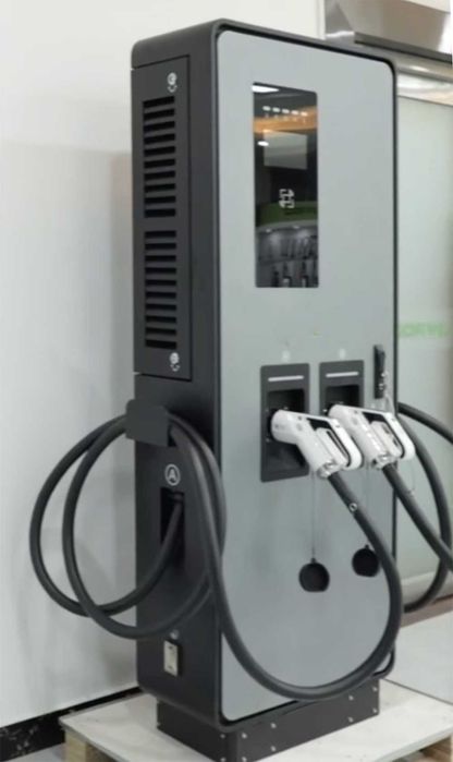 DC станція CCS 2 GBT 60-80кВт від трьох фаз 380в. Зарядка постійного струму для електромобілів з США, ЄС, Китаю 120 160 240 кВт.