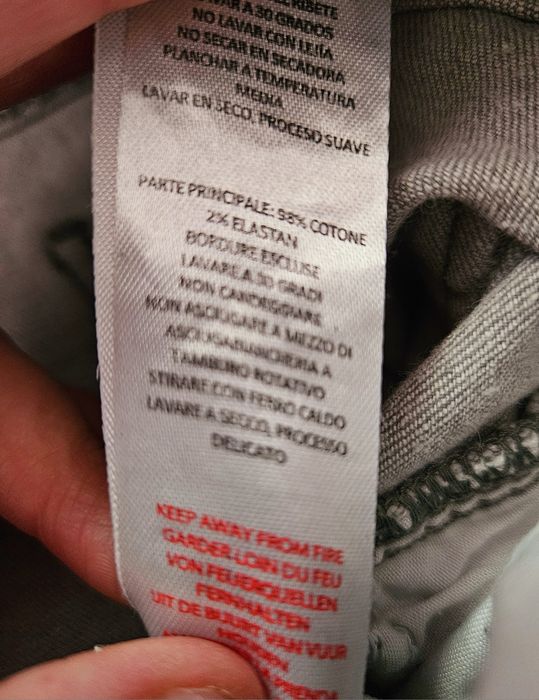 Spodnie jeansowe męske boohoo