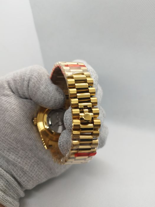 Seiko MOD Daydate Dark Gold