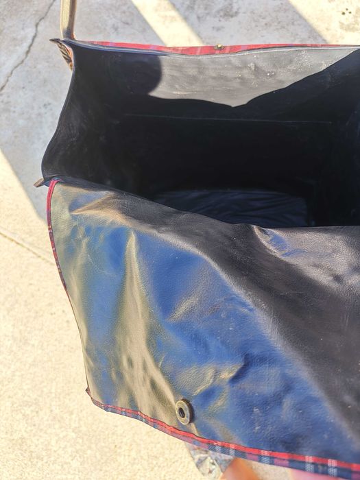 Carrinho de compras em tecido impermeável