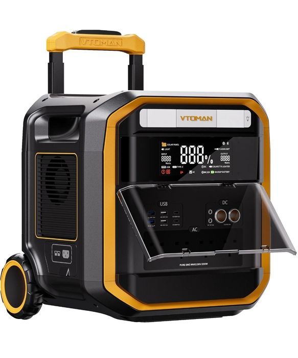 Портативна електростанція VTOMAN FlashSpeed ​​Pro 3600 потужністю 3600 Вт.