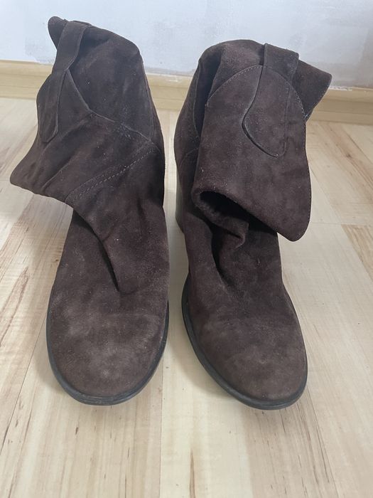 Botki kozaki skórzane Venezia