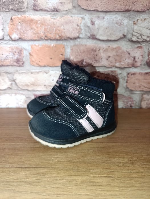 Buty na zimę kozaki trzewiki dla dziewczynki Sprandi Earth Gear r.21