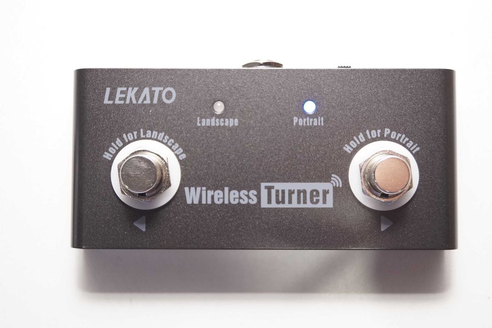 LEKATO M01470 Bezprzewodowy Pedal do Przełączania Stron dla Android