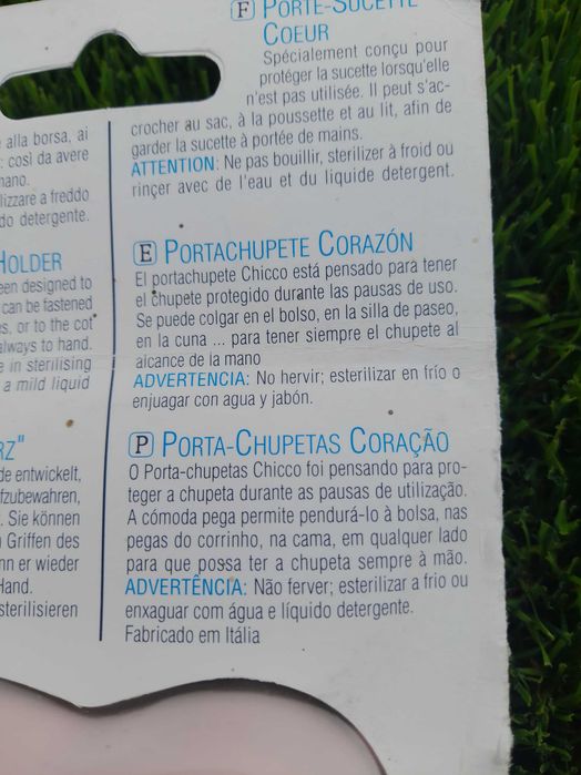 Estojo Porta Chupetas Chicco