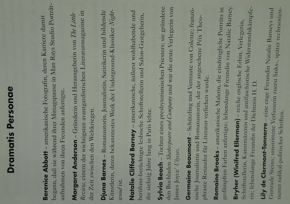 Paris War Eine Frau (Djuna Barnes, Janet Flanner, Gertrude Stein & C)