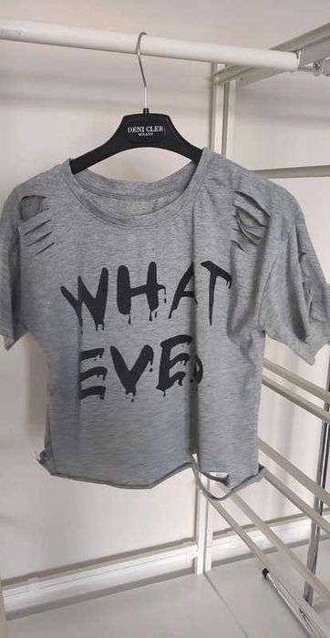 krótki t-shirt top