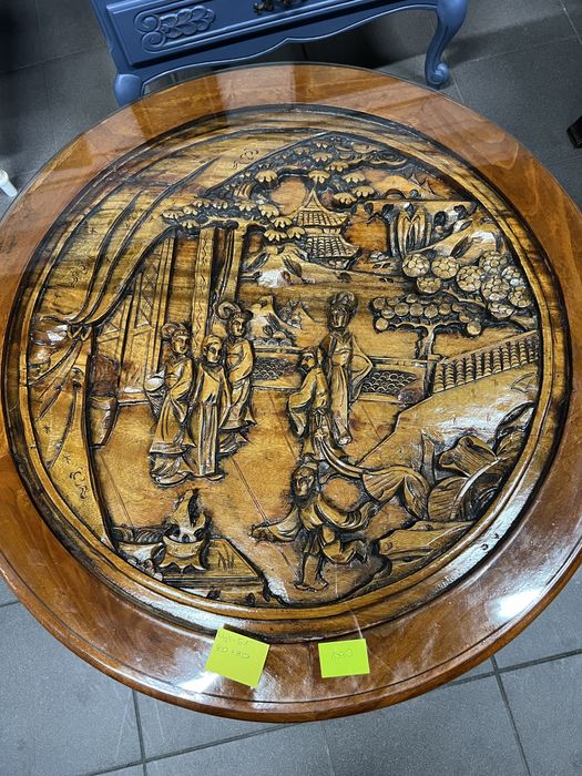 Stolik Orientalny okrągły z taboretami/Raty