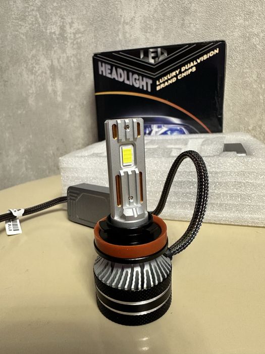 Светодиодные LED лампы H7 H11 H4 H1 HB3 HB4 H3 HIR2 H13 H15 H27