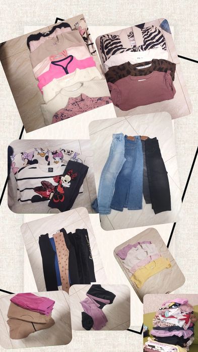 Лот речей 110-116 на дівчинку (50 позицій )