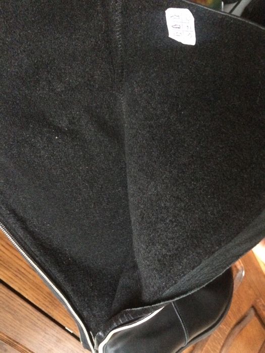 Skórzane czarne  damskie buty nr. 37
