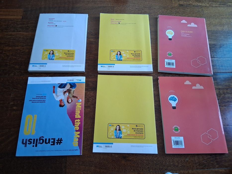 Livros/ Manuais escolares 10º ano como novos