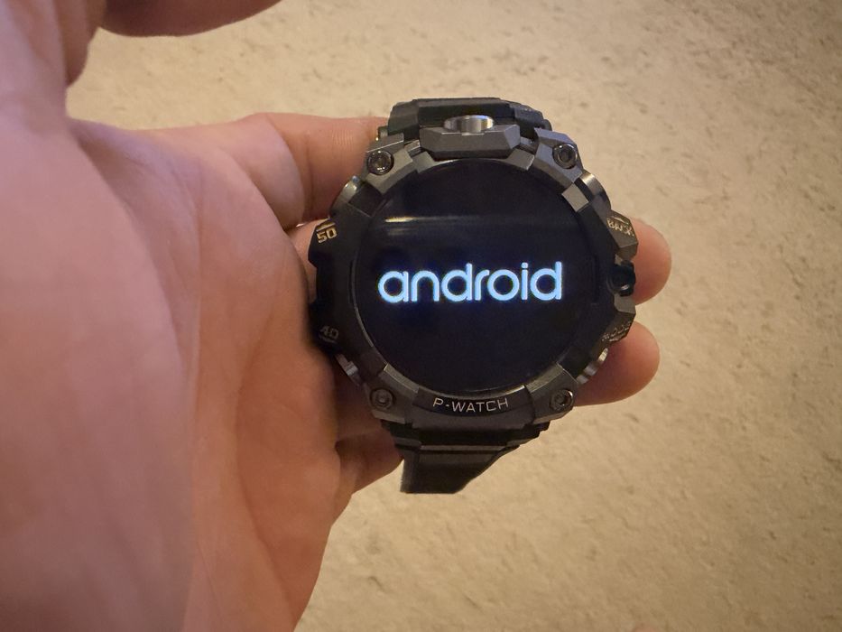 Smartwatch Q668 4G e 5G Slot para cartão SIM; GPS; 4gb ram 64gb memória. NOVO