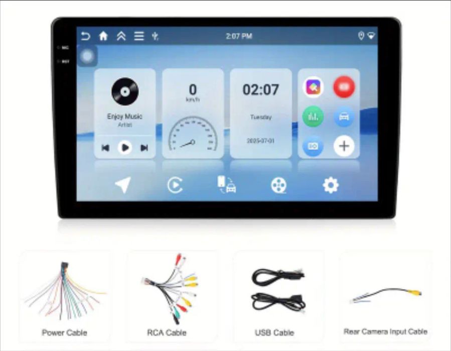 Автомагнітола з android (4/64, carplay androidauto)