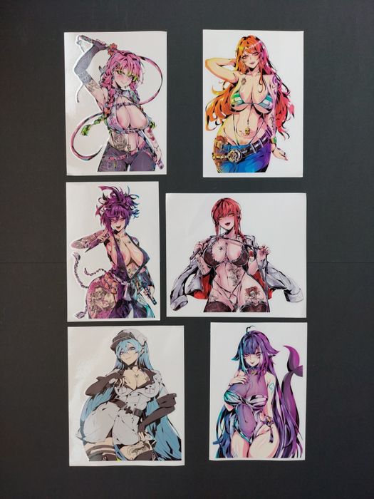 Аніме стікери по Вбивця Акаме / Людина бензопила / Клинок / Ван піс /