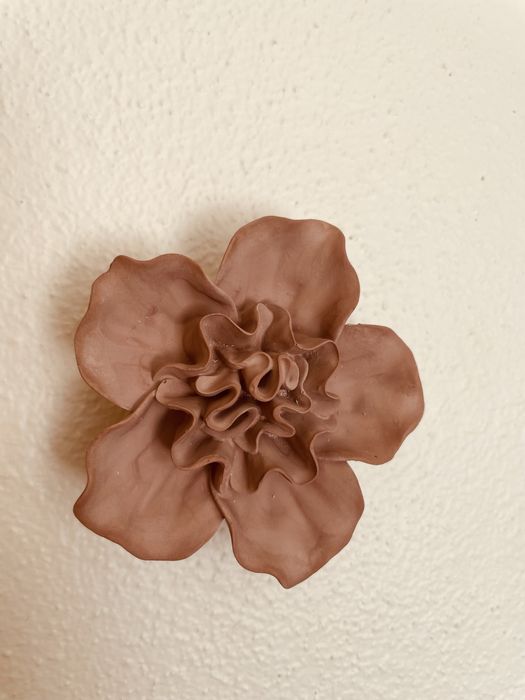 Flores gesso perfumado cerâmico para decorar parede