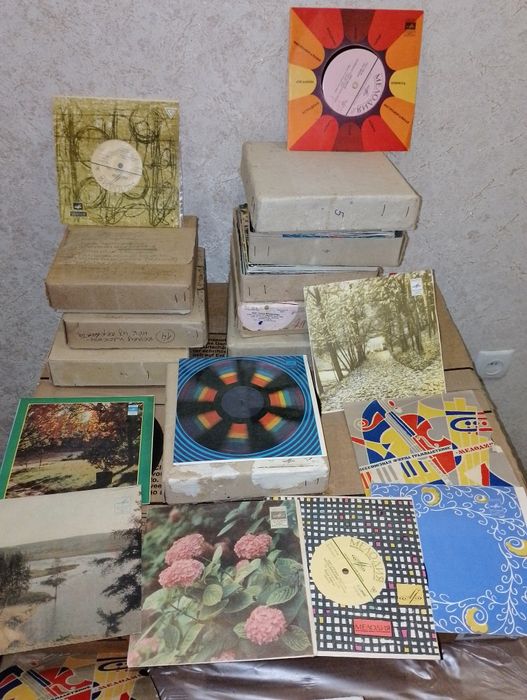 Пластинки мелодия 200 шт