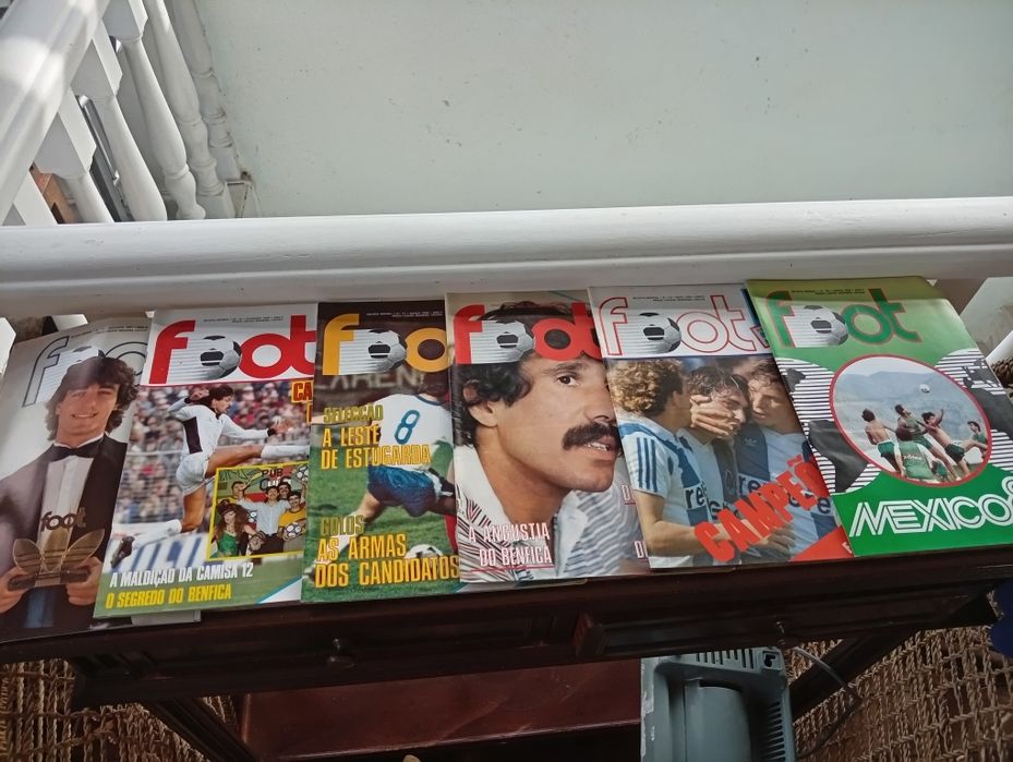 Revistas de futebol colecção antiga
