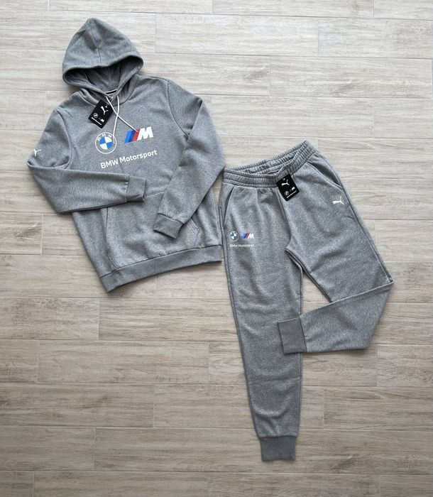 США! Чоловічий спортивний костюм Puma BMW MMS Оригінал! На Флісі S-XXL