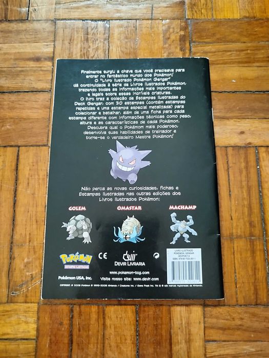 Pokémon Ex Origem das Lendas Gengar