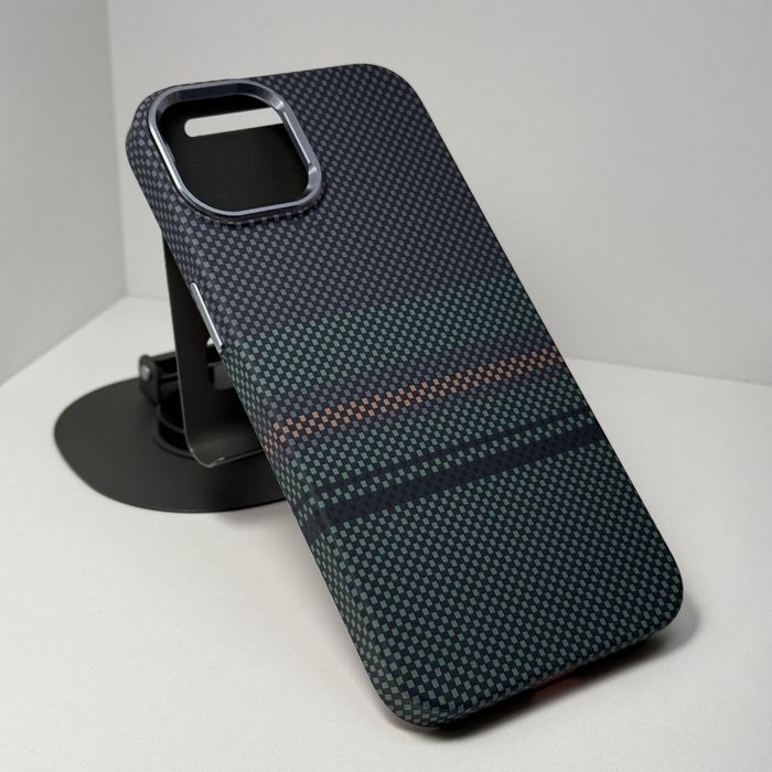Чохол iphone 13/ 14 карбоновий з MagSafe. Чехол айфон 13/ 14 carbon