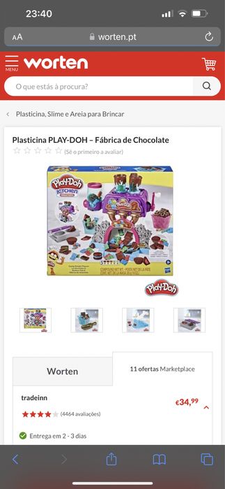 PLAY-DOH Modeling Compound – Chocolate Factory